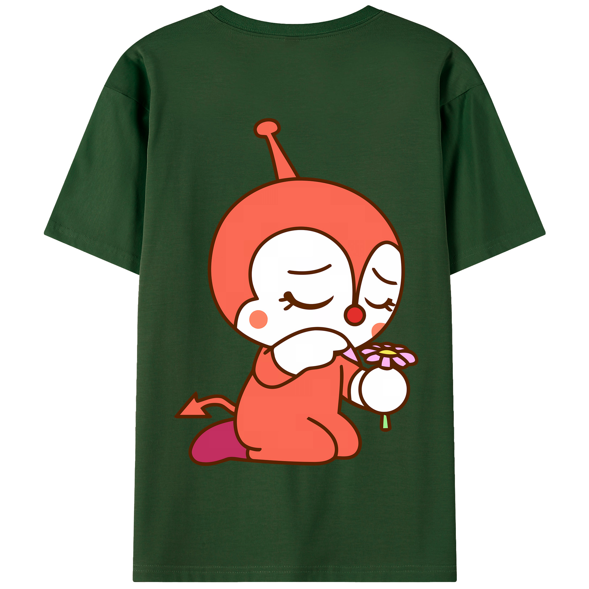 （画像用） アンパンマン Anpanman 綿100％半袖Tシャツ（背面プリント）